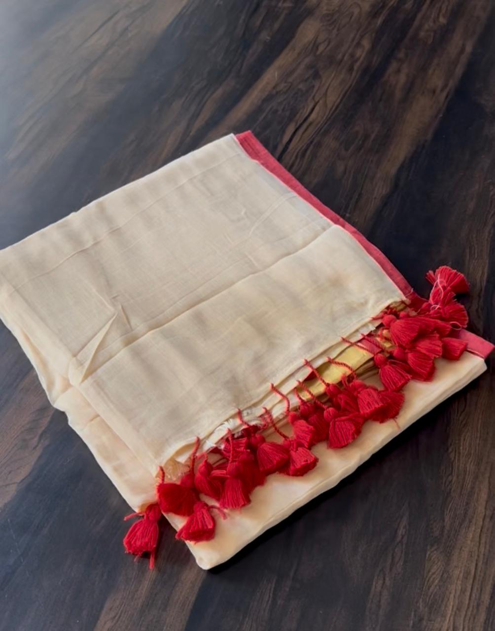 Onam red border