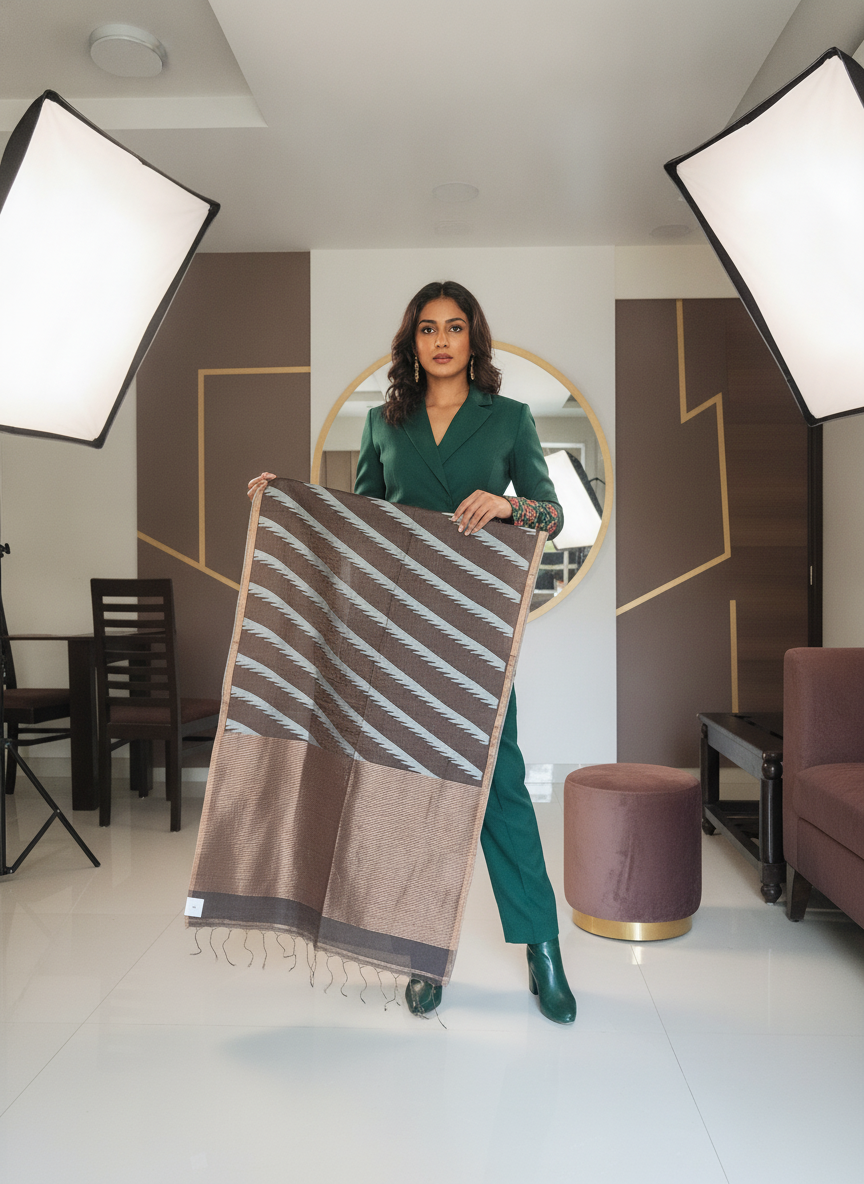 Diva - Handwoven Matka Silk